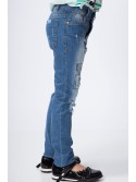 Denim pants with holes NDZ516 - Online store - Boutique